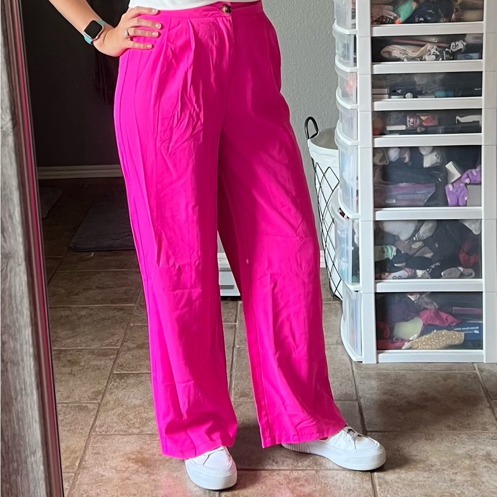 Wide Leg Trousers
